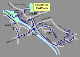 10k Course Map